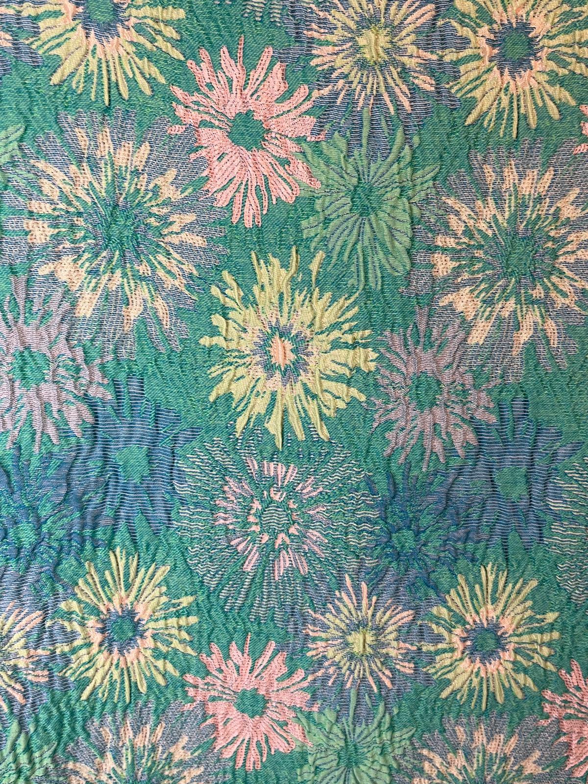 Tina 60s fiori azzurri
