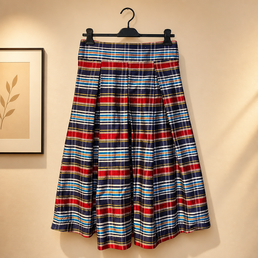 Shantung di seta scozzese. Modello Anna