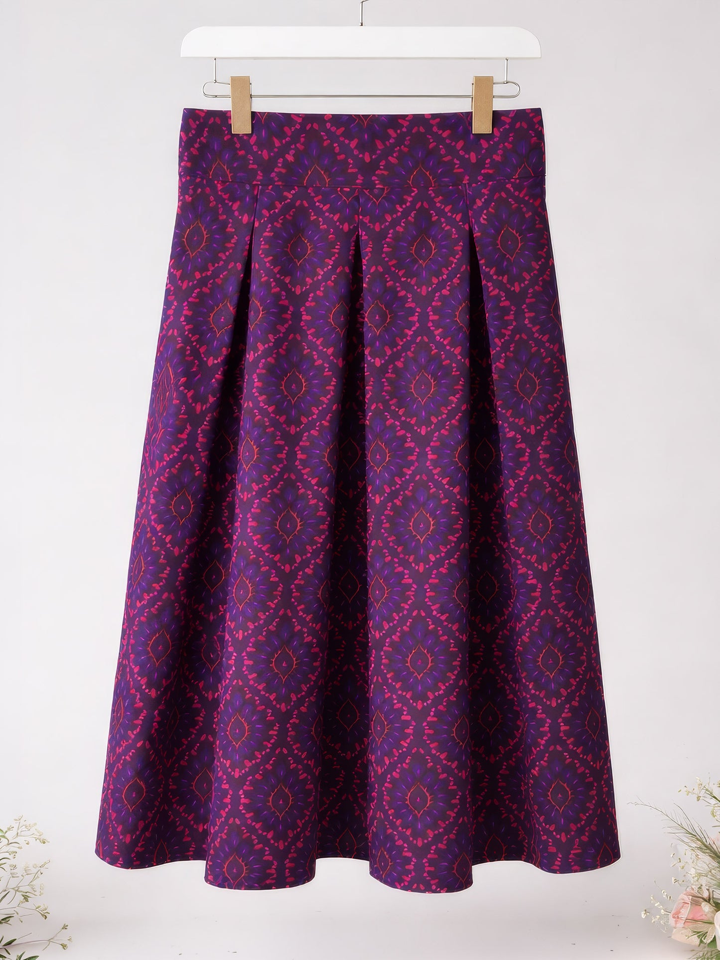Kaleidos viola e fucsia. Modello Anna