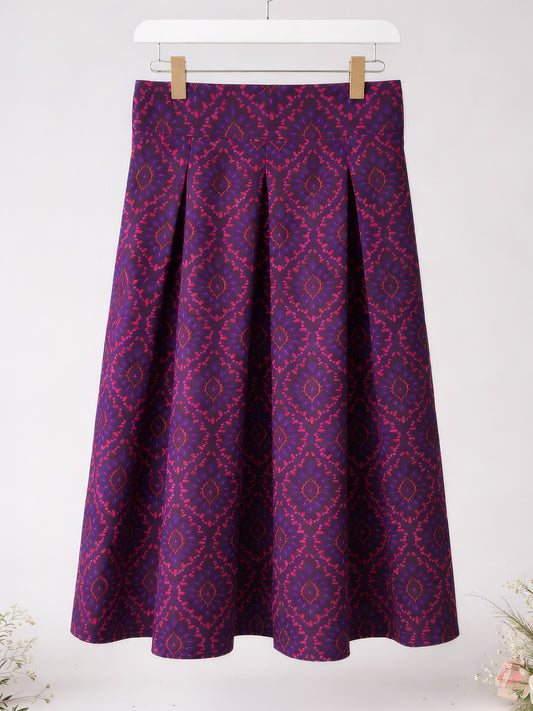 Kaleidos viola e fucsia. Modello Anna